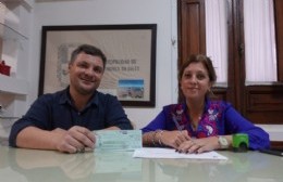 La Municipalidad sigue con su aporte a las escuelas