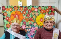 El Día de la Primavera también se festejó en el Hogar Geriátrico