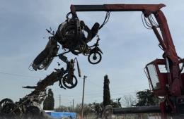 Casi 100 motos secuestradas en lo que va del año