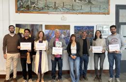 Rocío La Vega ganó el Salón de Pintura Larrañaga