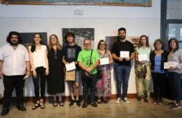 Premiación del Salón Anual de Pintura "Enrinque José de Larrañaga"
