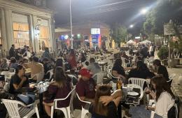 Exitosa noche de peatonal