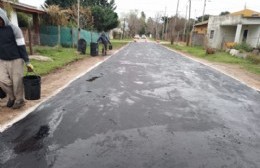 Avanzan los trabajos de pavimentación en Solís
