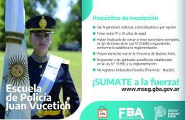 La Policía Rural tiene abierta la inscripción para sumarse a sus filas