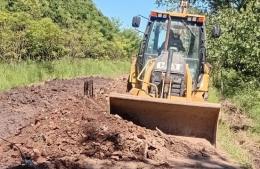Comenzaron las mejoras en el Camino de los Ingleses