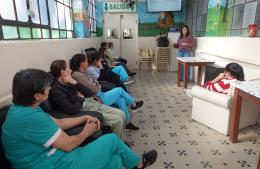 Capacitación en el Hogar Geriátrico sobre residuos patogénicos