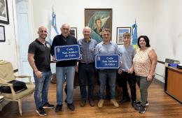 Miguel Ángel Aja visitó a Gesualdi
