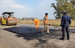 Acondicionamiento del camino a Azcuénaga