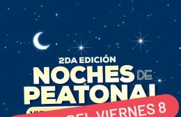 Se suspendió por inclemencias climáticas las Noches de Peatonal