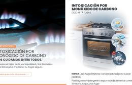 El Municipio y Bomberos lanzan difusi&oacute;n conjunta de prevenci&oacute;n contra el mon&oacute;xido de carbono