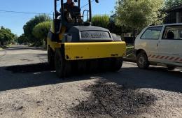 La Municipalidad continúa con el bacheo
