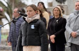 Sentido homenaje al General San Martín